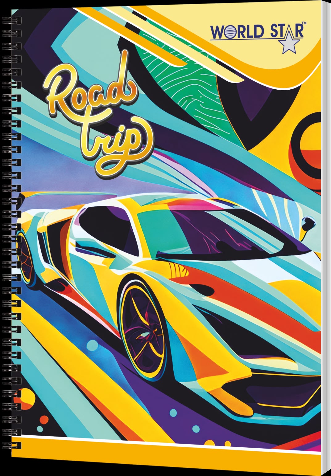 A4 200 Pages Spiral Notebook