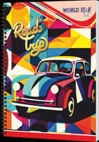 A4 200 Pages Spiral Notebook