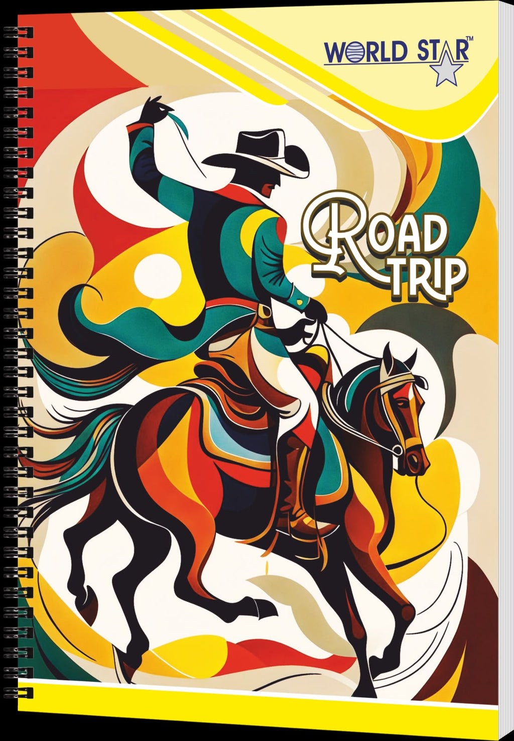 A4 200 Pages Spiral Notebook