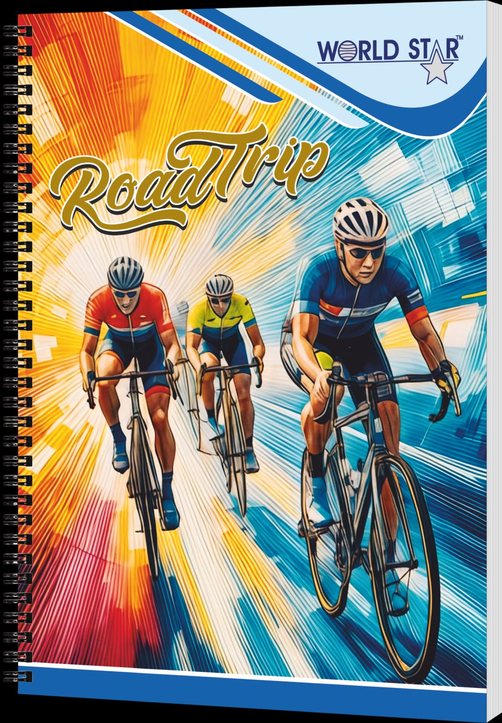 A4 200 Pages Spiral Notebook