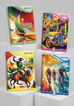A4 200 Pages Spiral Notebook