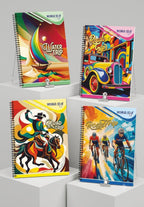 A4 200 Pages Spiral Notebook
