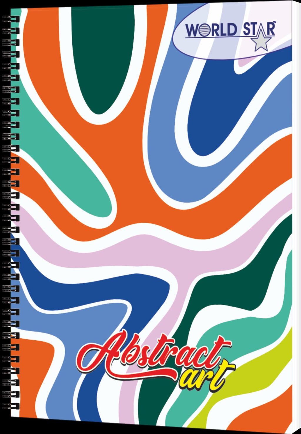 A4 300 Pages Spiral Notebook