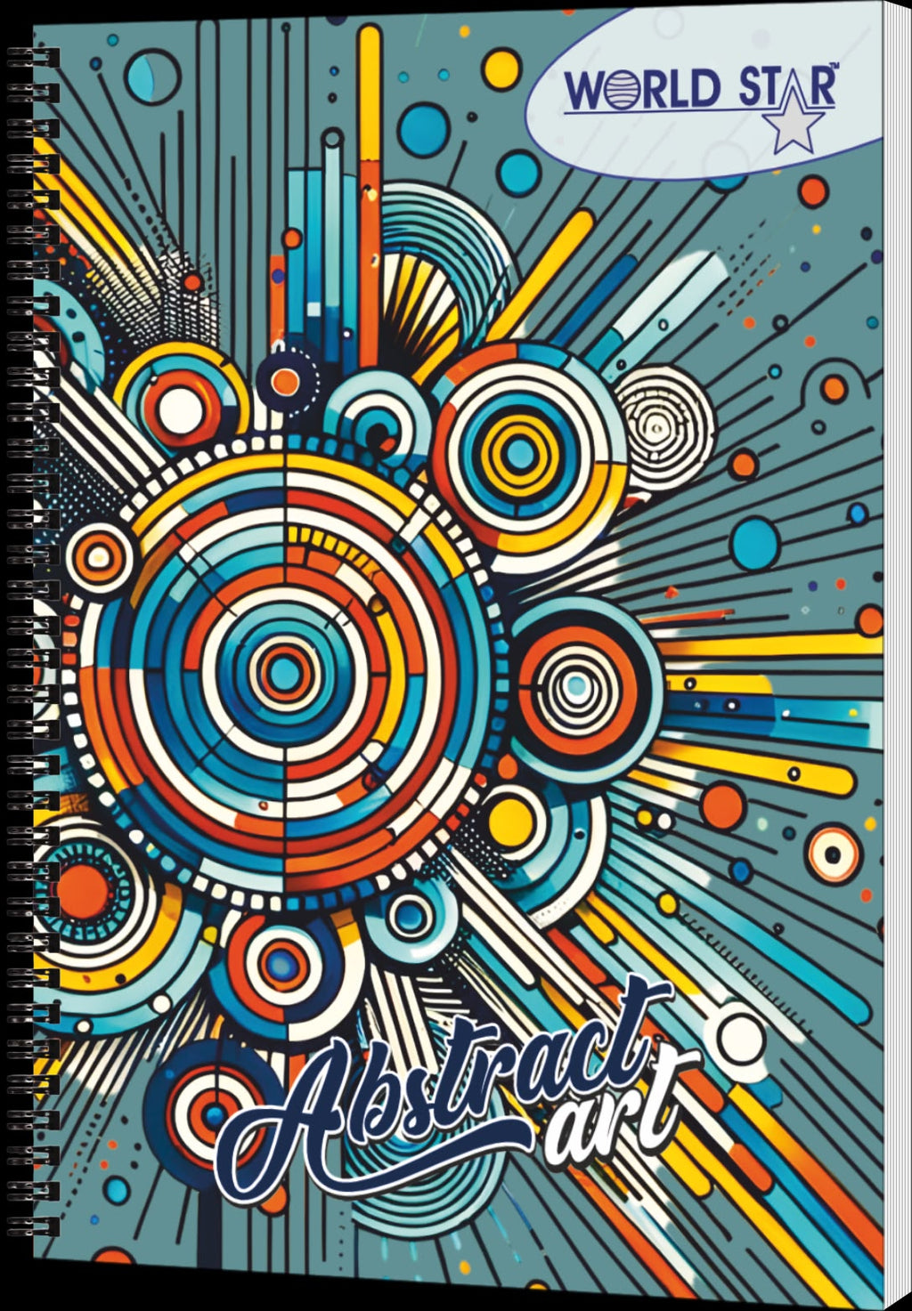 A4 300 Pages Spiral Notebook