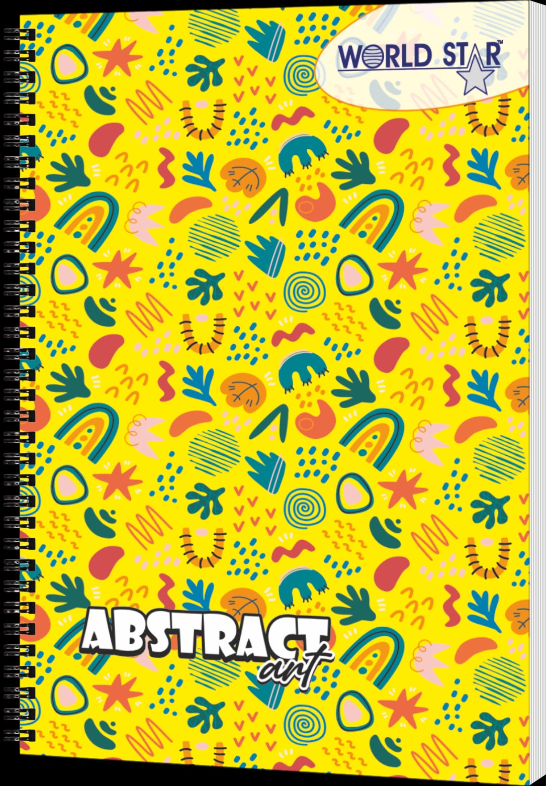 A4 300 Pages Spiral Notebook