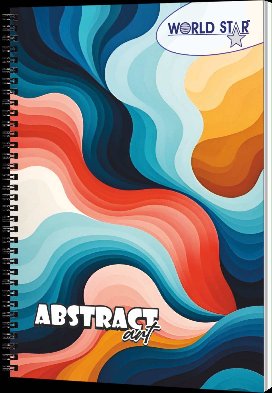 A4 300 Pages Spiral Notebook