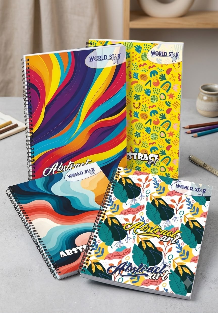 A4 300 Pages Spiral Notebook