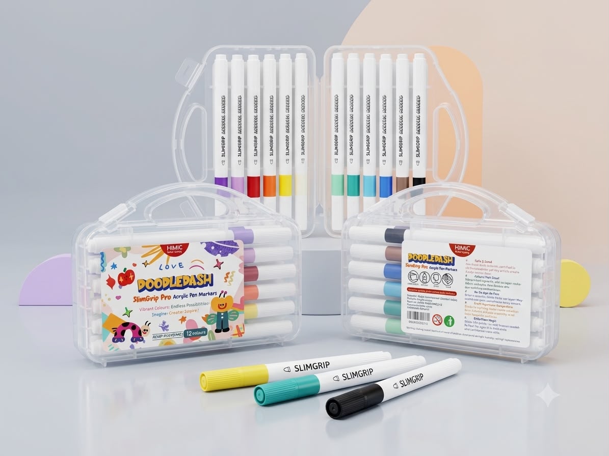 HiMic Acrylic Marker 12 shades