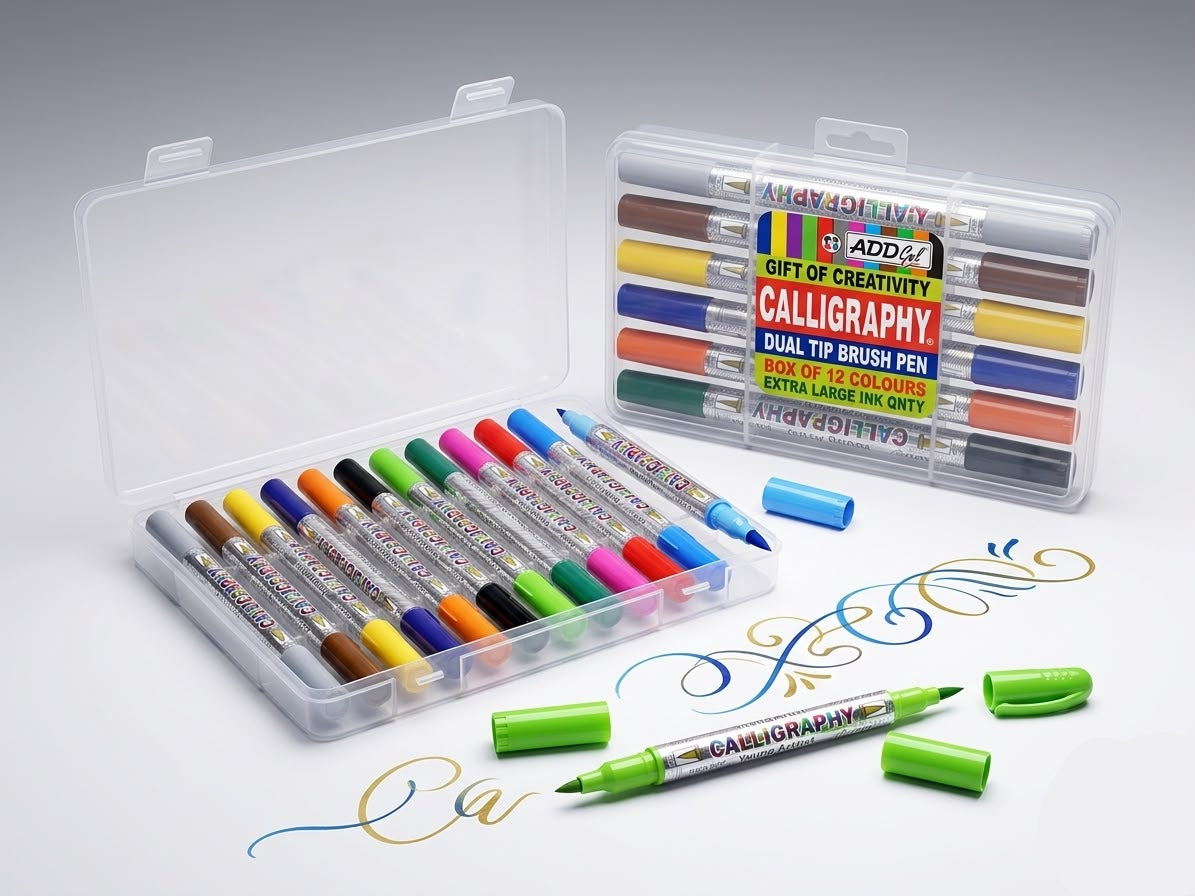 Calligraphy Dual tip brush pen