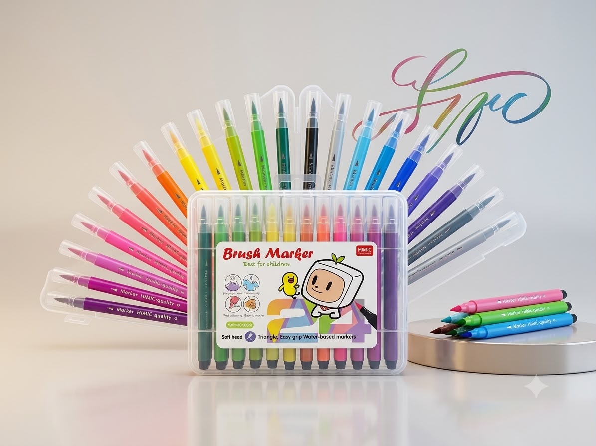 HiMic Brush Marker 24 shades