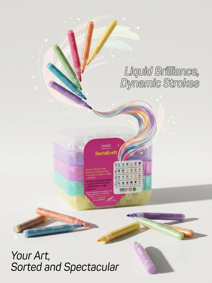 HiMic Acrylic paint marker liquid fill 36 shades