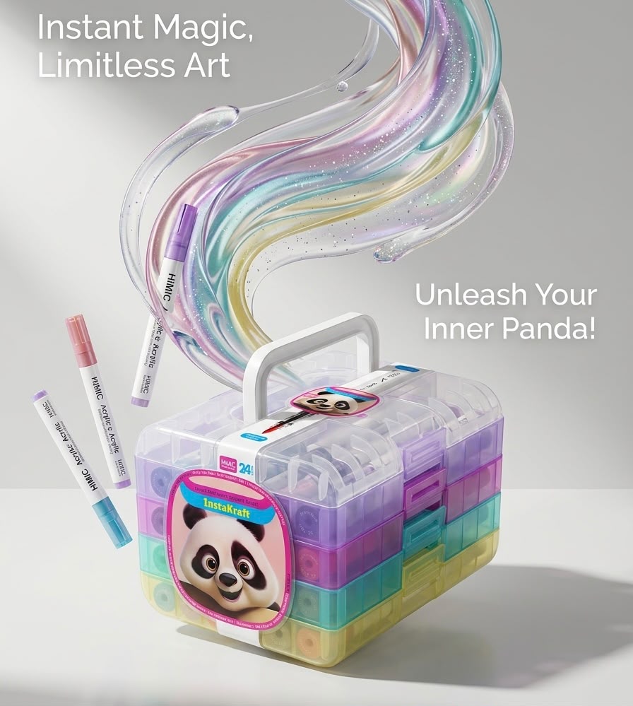 HiMic Acrylic paint marker liquid fill 24 shades