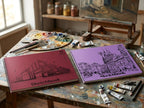 A3 Wiro Sketch Drawing Book 100 Pages