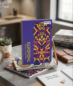 A4 6 Subject Wiro Notebook 288 Pages 70 GSM (Plain)