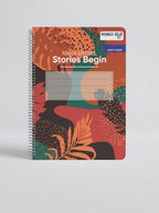 A4 6 Subject Wiro Notebook 288 Pages 70 GSM (Plain)