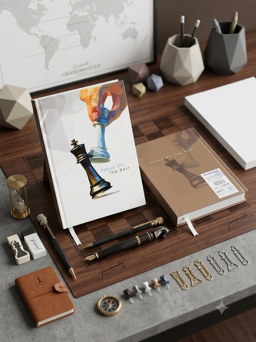 B7 Case Bound Notebook 192 Pages 153x216mm