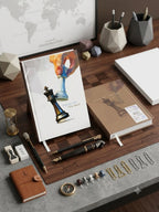 B7 Case Bound Notebook 192 Pages 153x216mm