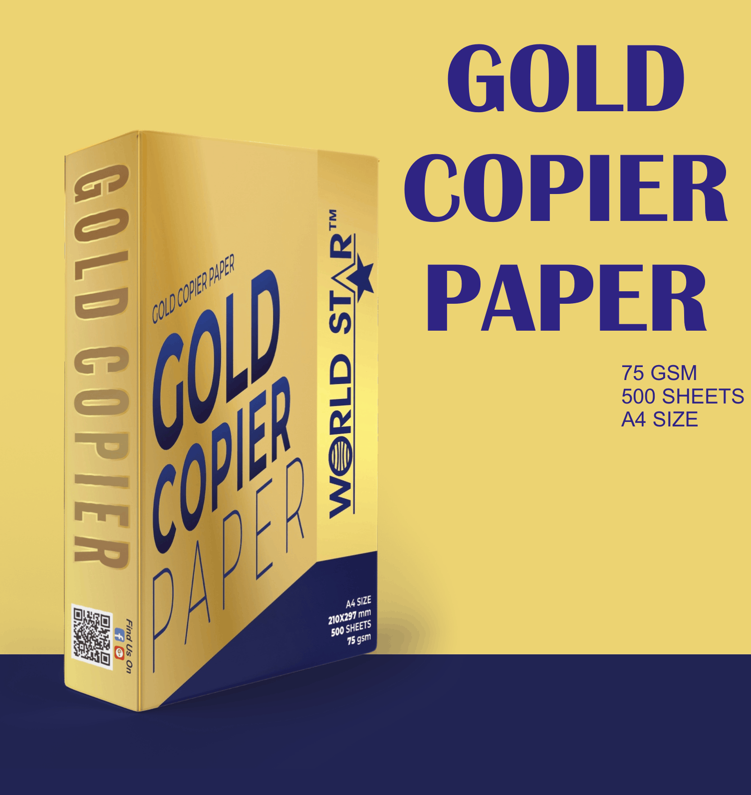A4 Gold Copier 75 GSM