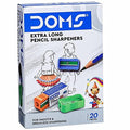 DOMS Extra Long Pencil Sharpener – Pencil Sharpener (Pack of 20 pcs)