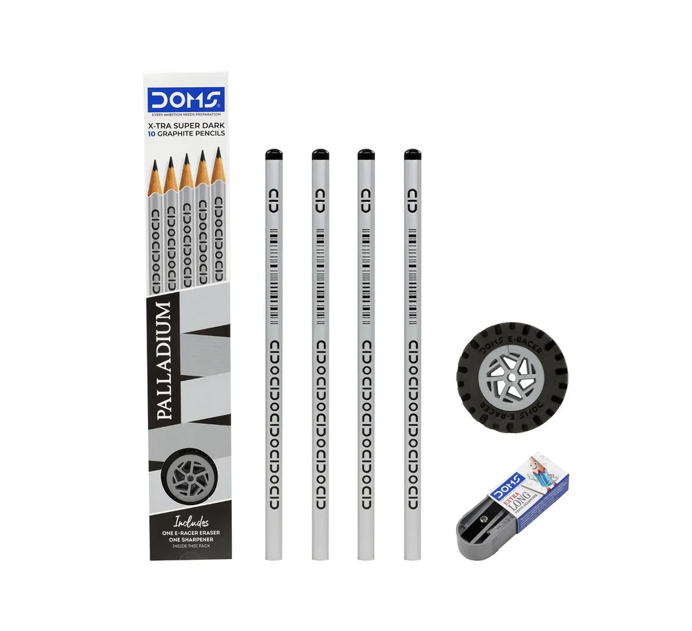 DOMS Palladium X-Tra Super Dark – Graphite Pencil