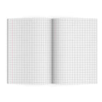 Jumbo Brown Notebook 172 Pages Small Square 9mm