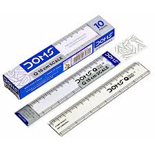 DOMS Q 15cm Scale – Ruler (Pack of 10 Pc)