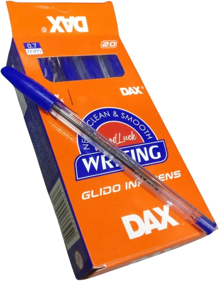 Dax Blue – Ballpoint Pen (Pack of 20)