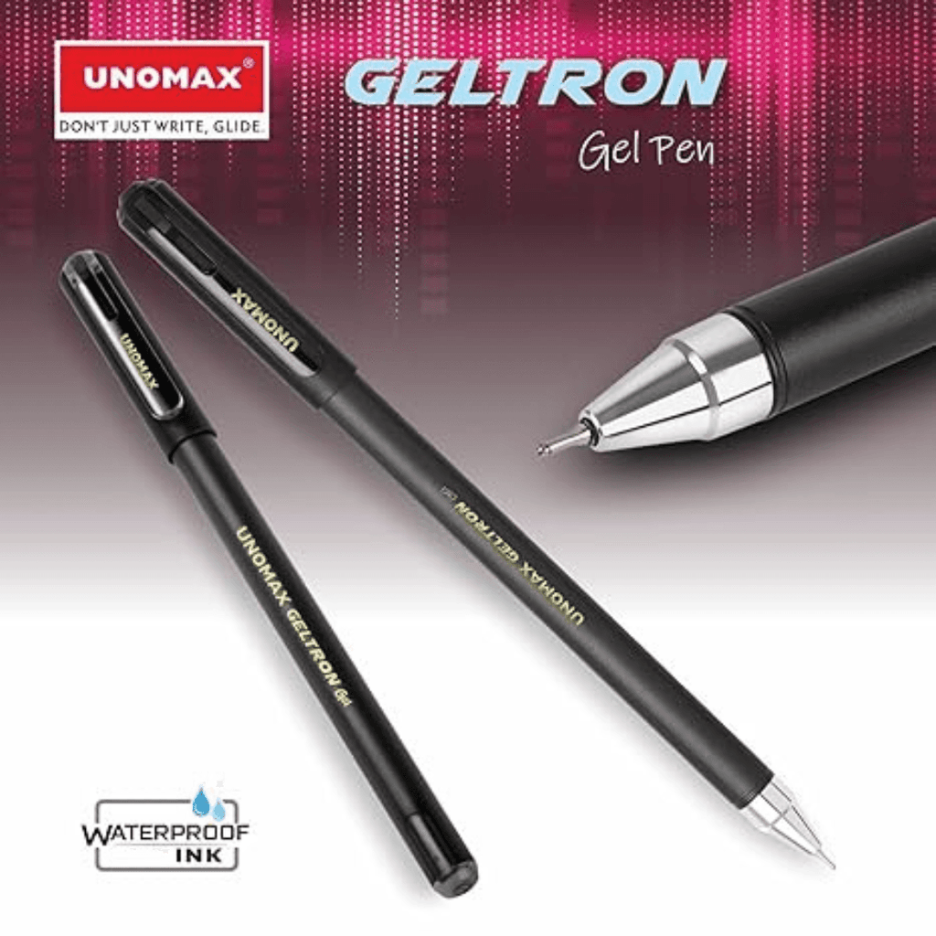 Unomax Geltron Gel Pen (Pack of 10)